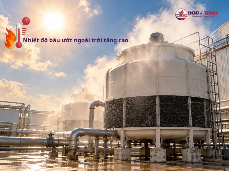Nhiệt độ bầu ướt tăng cao