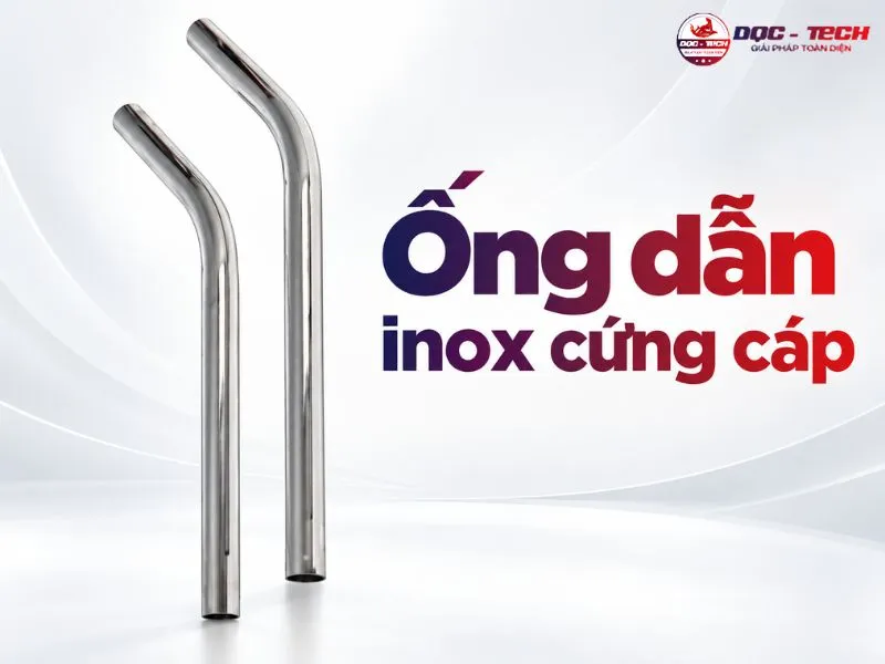 Ống dẫn inox thiết bị hút bụi TopClean TC 70S cứng cáp