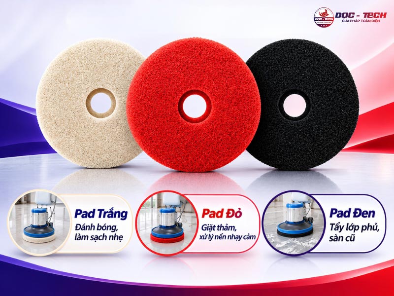 pad chà sàn 20 inch: công dụng