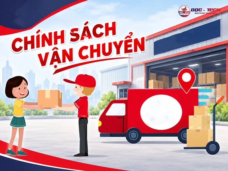 Phạm vi giao hàng tại DQC TECH