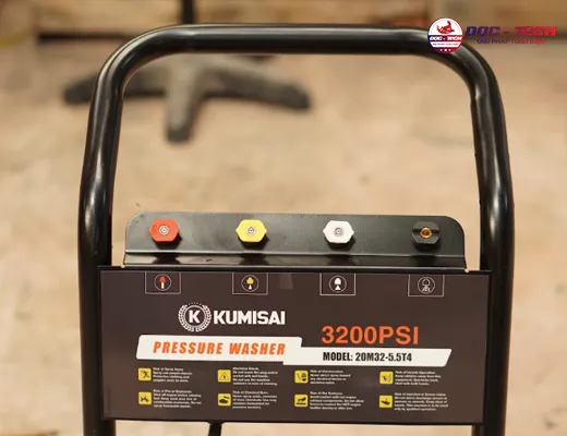 Máy rửa xe cao áp Kumisai 20M32-5.5T4 (tự động ngắt) - 5