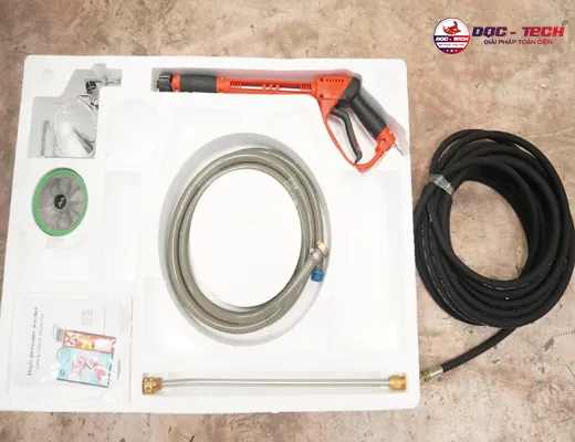 Máy rửa xe cao áp Kumisai 20M32-5.5T4 (tự động ngắt) - 6