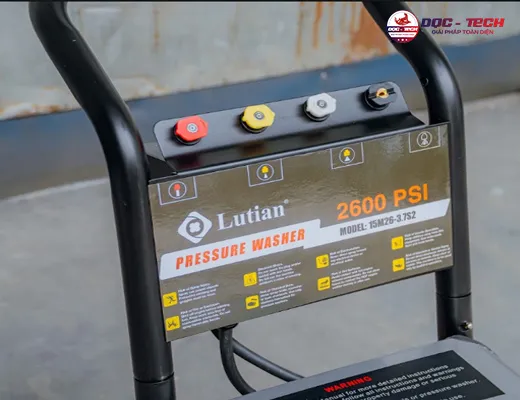 Máy rửa xe áp lực cao Lutian 2600PSI 15M26-3.7S2 - 6