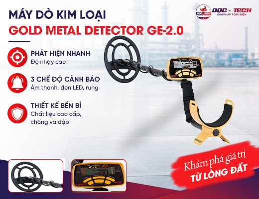Máy dò kim loại dưới lòng đất Gold Metal Detector GE-2.0