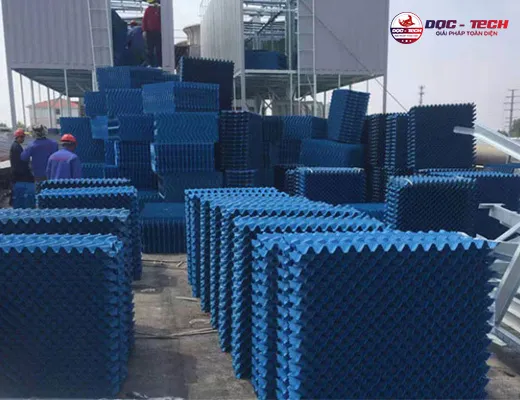Tháp giải nhiệt vuông Kumisai KMS 125RT - 4
