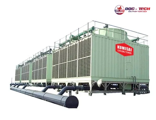 4 tổ hợp tháp giải nhiệt Kumisai KMS 350RT 2Cell