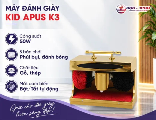 Máy đánh giày Kid Apus K3
