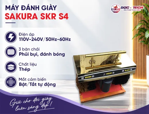 Máy đánh giày Sakura SKR S4