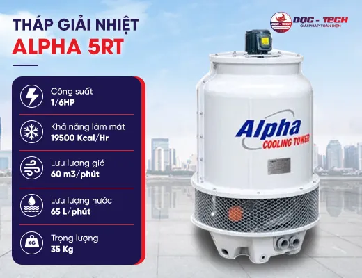 Tháp giải nhiệt Alpha 5RT