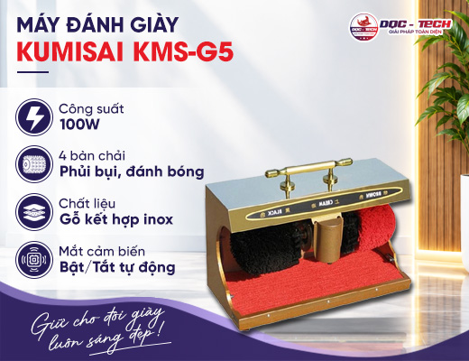 Máy đánh giày tự động giá rẻ Kumisai KMS-G5