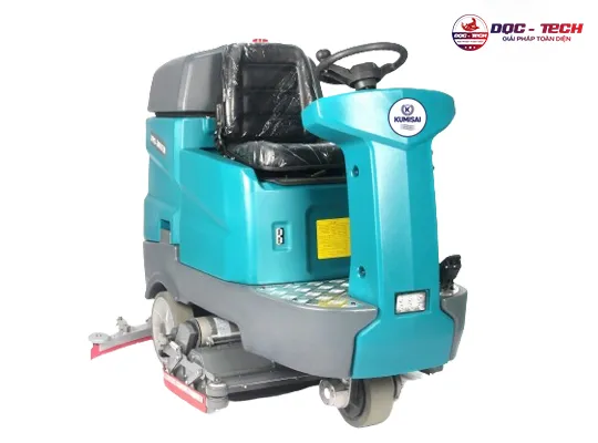 Máy chà sàn ngồi lái tích hợp quét rác Kumisai KMS D9X