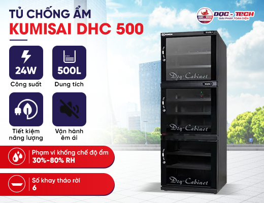 Tủ chống ẩm Kumisai DHC 500