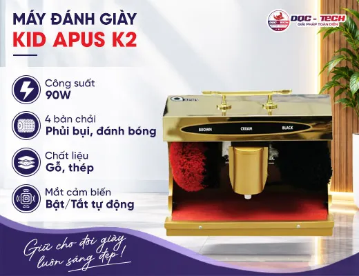 Máy đánh giày Kid Apus K2