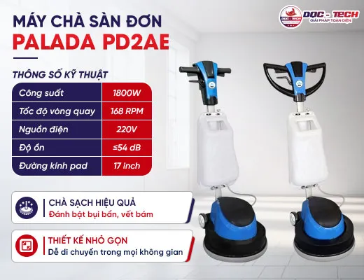 Máy chà sàn Palada PD2AE