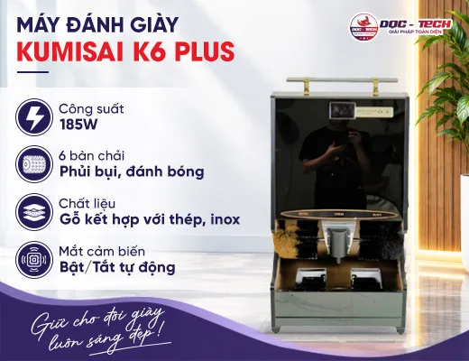 Máy đánh giày cao cấp KUMISAI K6 Plus