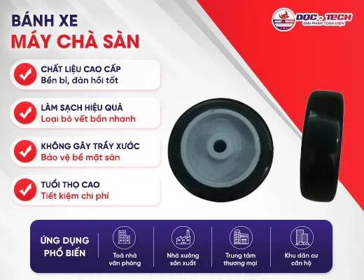 Bánh xe máy chà sàn