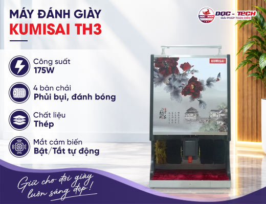 Máy đánh giày khách sạn Kumisai TH3