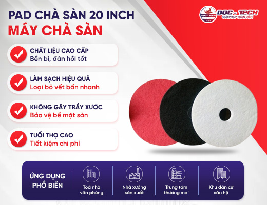 Pad chà sàn 20 inch
