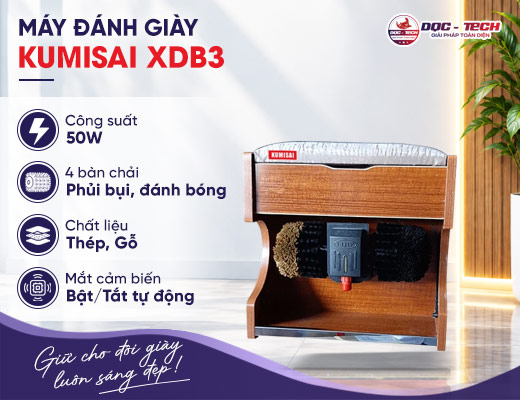 Máy đánh bóng giày tại nhà Kumisai XDB3