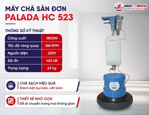 Máy chà sàn Palada HC 523