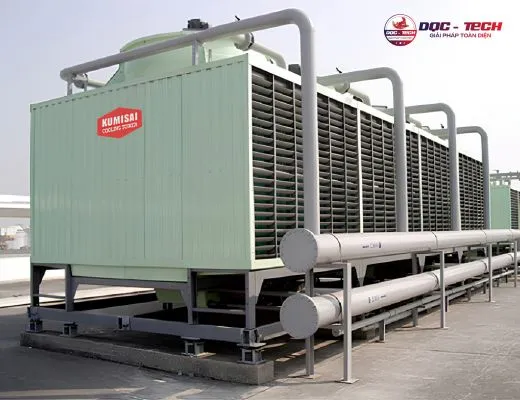 Tháp giải nhiệt Kumisai KMS 400RT*2cell - 4