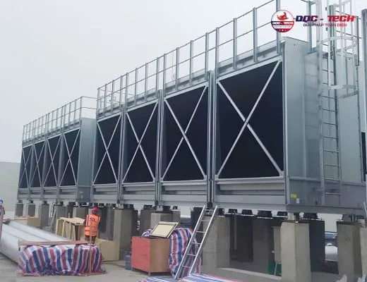 Tháp giải nhiệt Kumisai KMS 400RT*2cell - 3