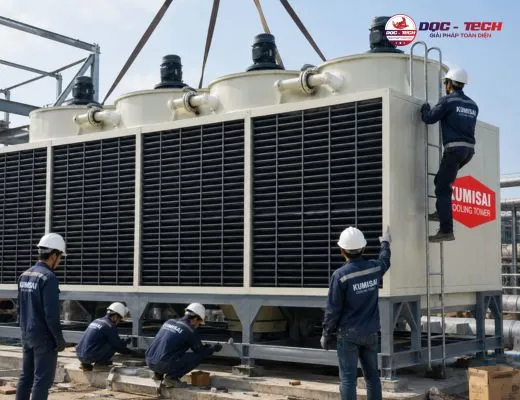 Tháp giải nhiệt Kumisai KMS 200RT 4Cell - 3