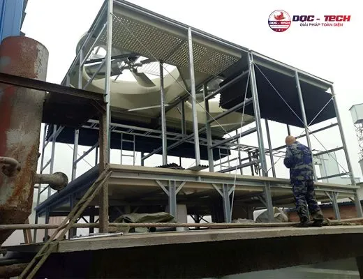 Tháp giải nhiệt vuông Kumisai KMS 150RT - 4