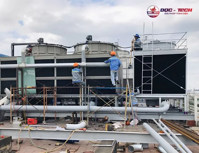 Tháp giải nhiệt vuông Kumisai KMS 200RT - 5