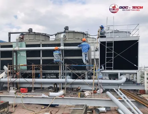 Tháp giải nhiệt vuông Kumisai KMS 225RT - 6