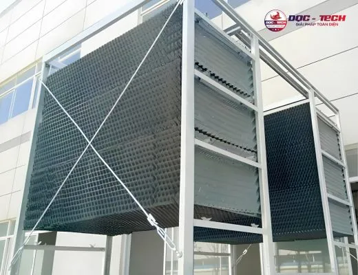 Tháp giải nhiệt vuông Kumisai KMS 175RT - 4