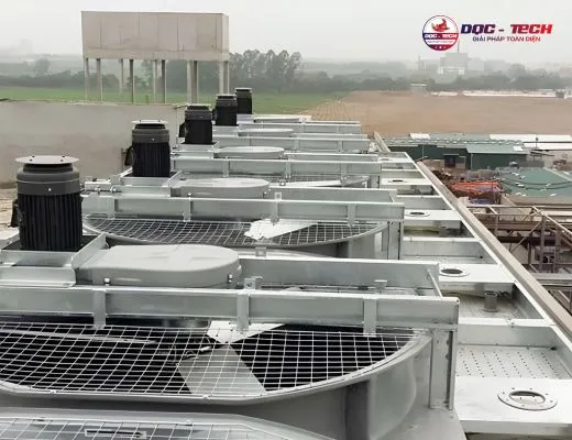 Tháp giải nhiệt vuông Kumisai KMS 100RT - 5