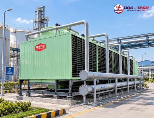 Tháp giải nhiệt vuông Kumisai KMS 100RT - 3