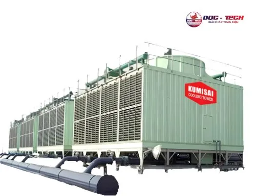 Tháp giải nhiệt Kumisai KMS 300RT*4cell*2tổ