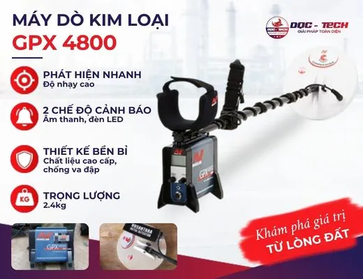 Máy dò vàng GPX 4800