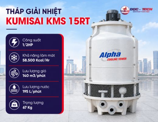Tháp giải nhiệt nước Alpha 15RT