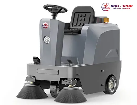 Xe quét rác ngồi lái DQC Tech 4F