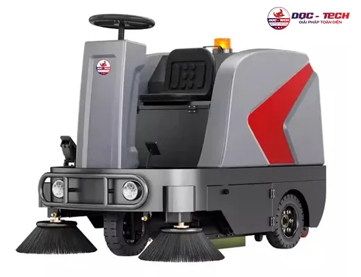 Xe quét rác ngồi lái DQC Tech 5F