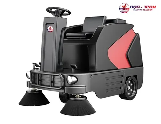 Xe quét rác ngồi lái DQC Tech 6F