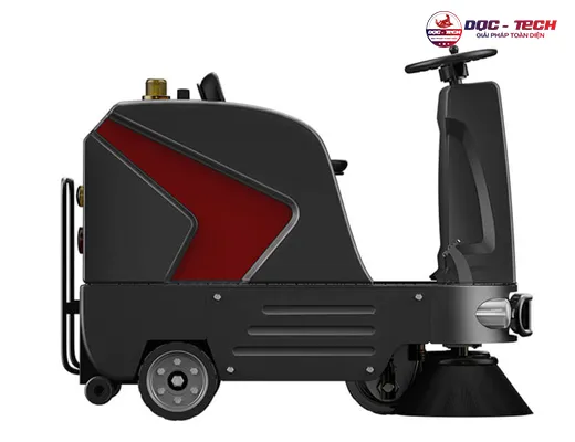 Xe quét rác ngồi lái DQC Tech 6F - 3