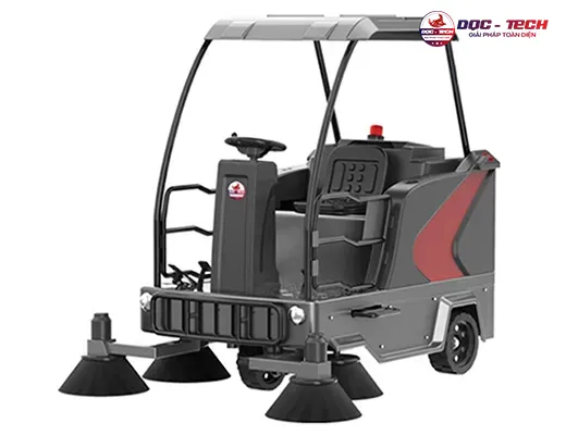 Xe quét rác ngồi lái DQC Tech 8F - 3