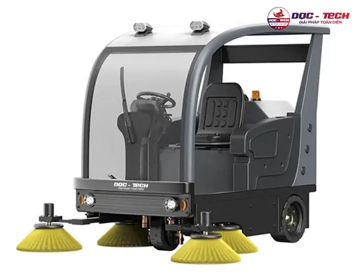 Xe quét rác ngồi lái DQC Tech 9F