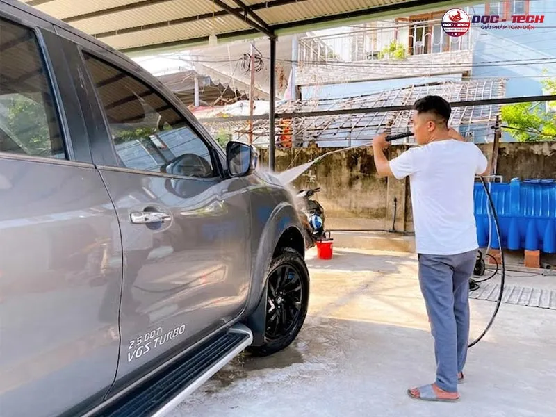 Ứng dụng máy rửa xe cao áp DQC Tech 20M36-7.5T4 Ứng dụng máy rửa xe cao áp DQC Tech 20M36-7.5T4