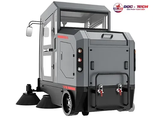 Xe quét rác ngồi lái DQC Tech 11F - 4