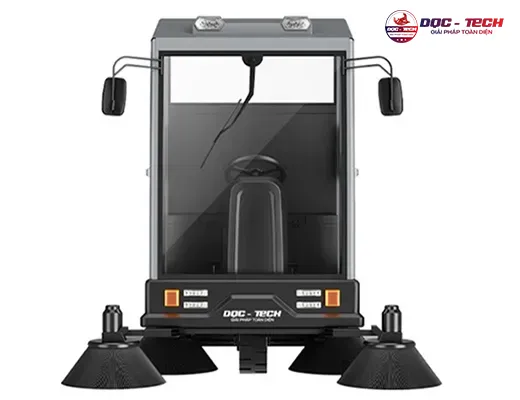 Xe quét rác ngồi lái DQC Tech 11F - 3