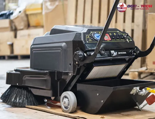 Xe quét rác đẩy tay công nghiệp Kumisai KMS S3 - 5