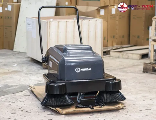 Xe quét rác đẩy tay công nghiệp Kumisai KMS S3 - 3