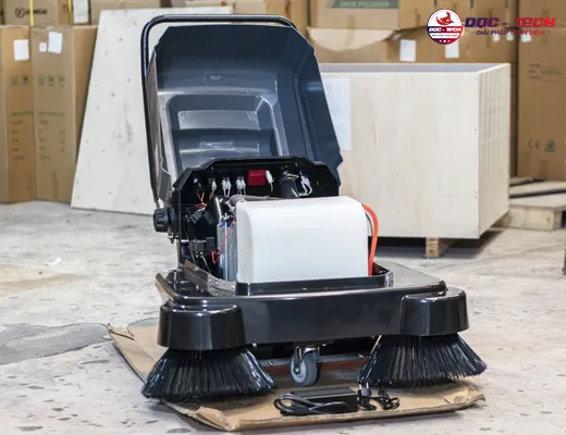 Xe quét rác đẩy tay công nghiệp Kumisai KMS S3 - 4