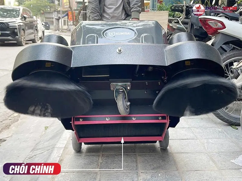 Chổi chính xe quét rác đẩy tay Kumisai KMS S3 