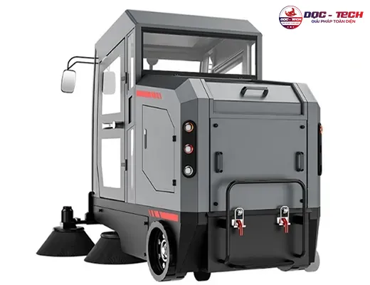Xe quét rác ngồi lái DQC Tech 12F - 4